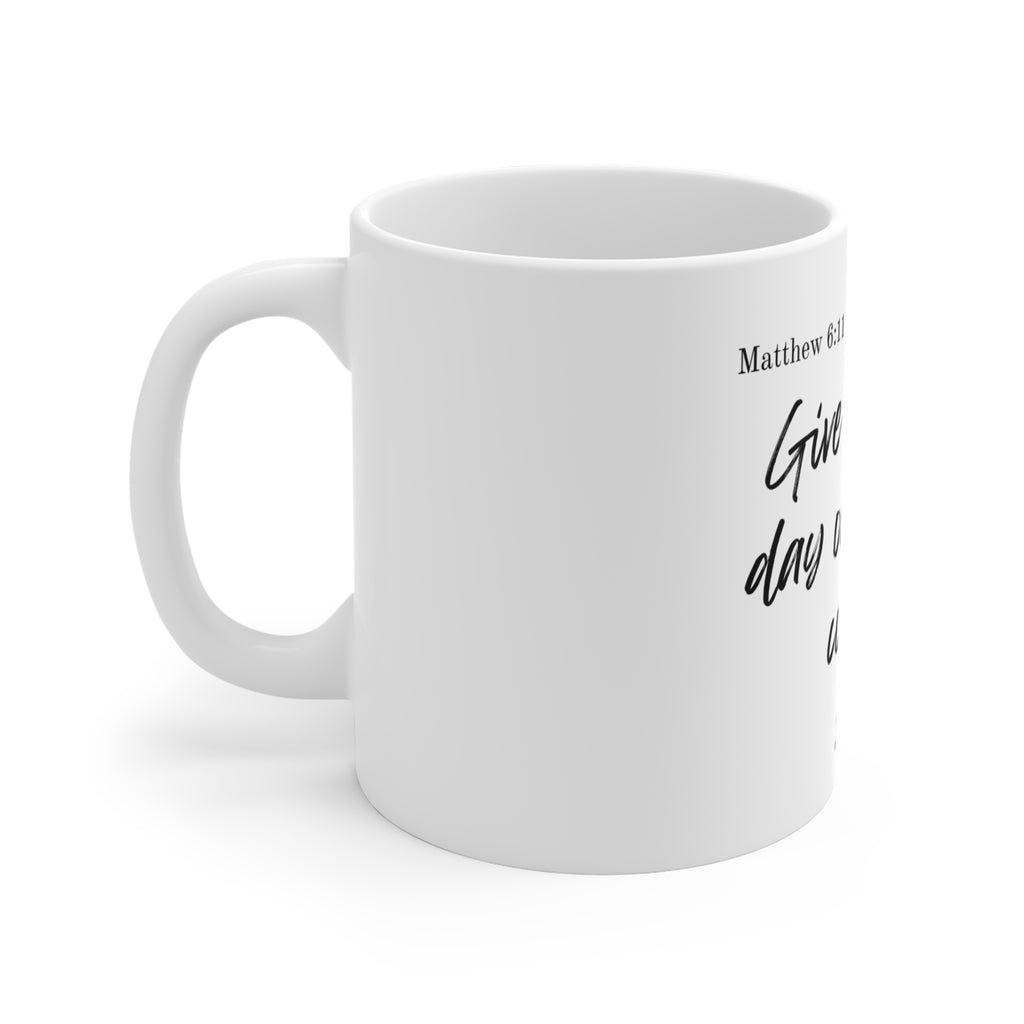 Give Us This Day Our Daily Coffee mug alternate product view 2