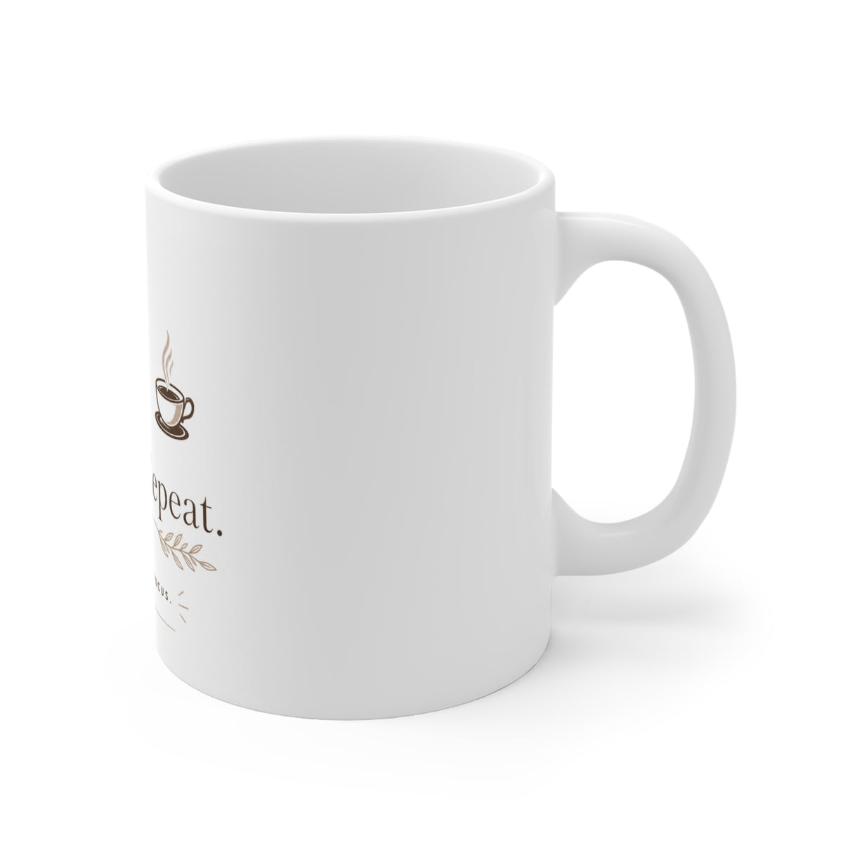 Pray. Sip. Repeat. mug alternate product view 3