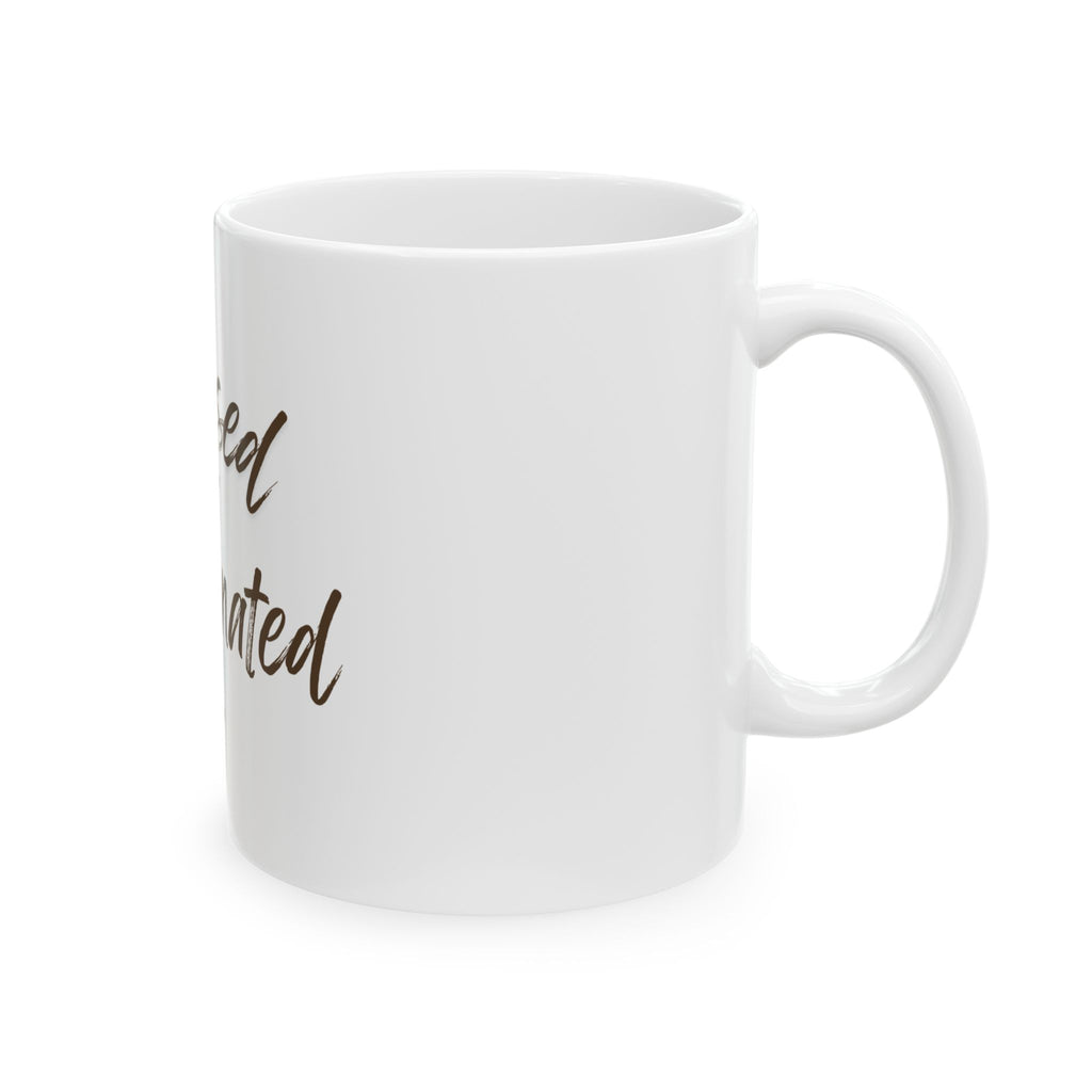 Blessed and Caffeinated mug alternate product view 3