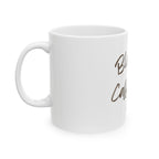 Blessed and Caffeinated mug alternate product view 2