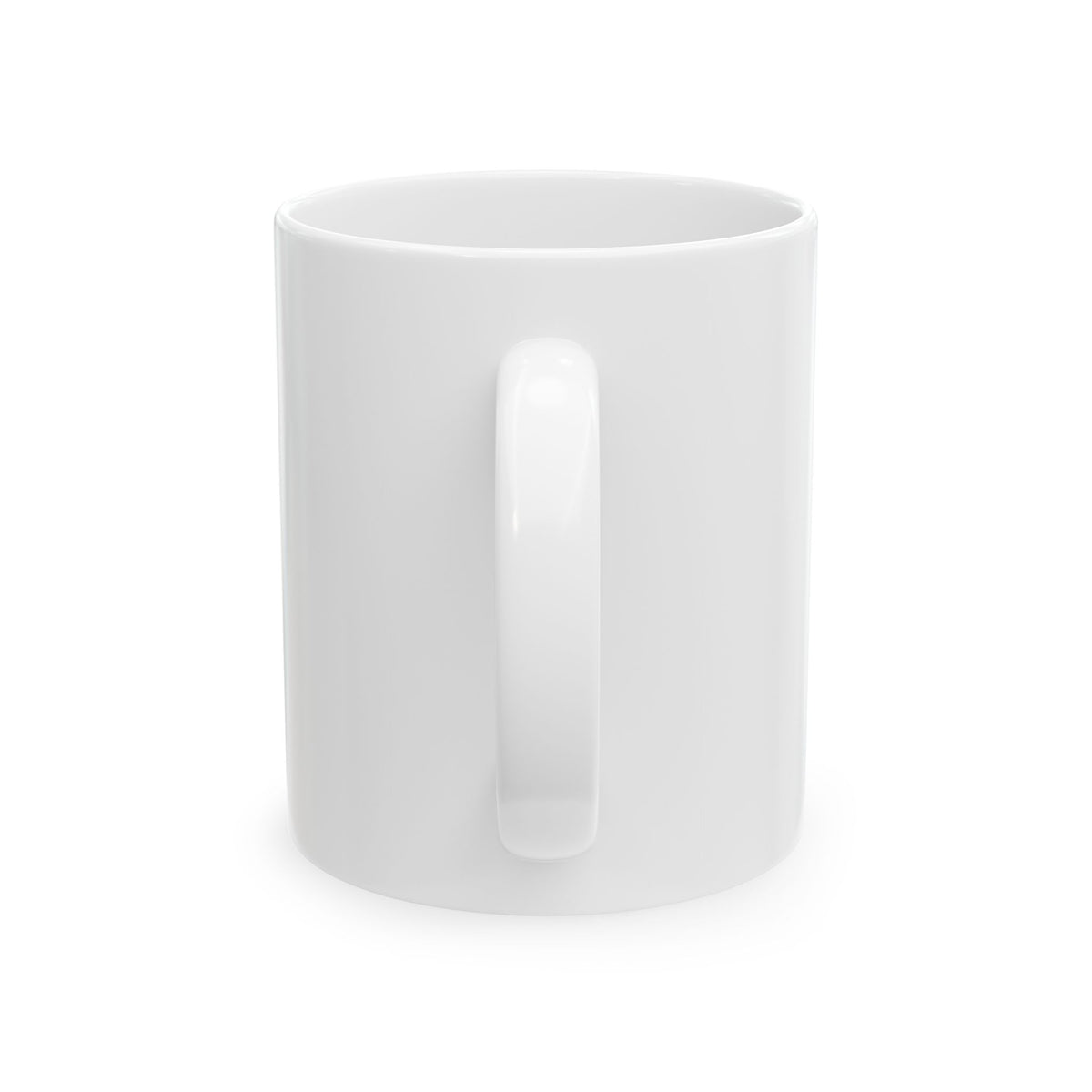 Powered by Prayer and Coffee mug alternate product view 2